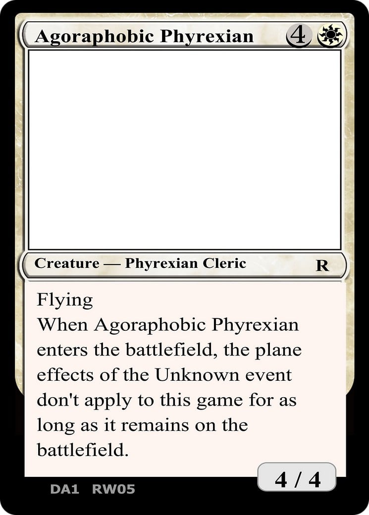 Agoraphobic Phyrexian - Image 1