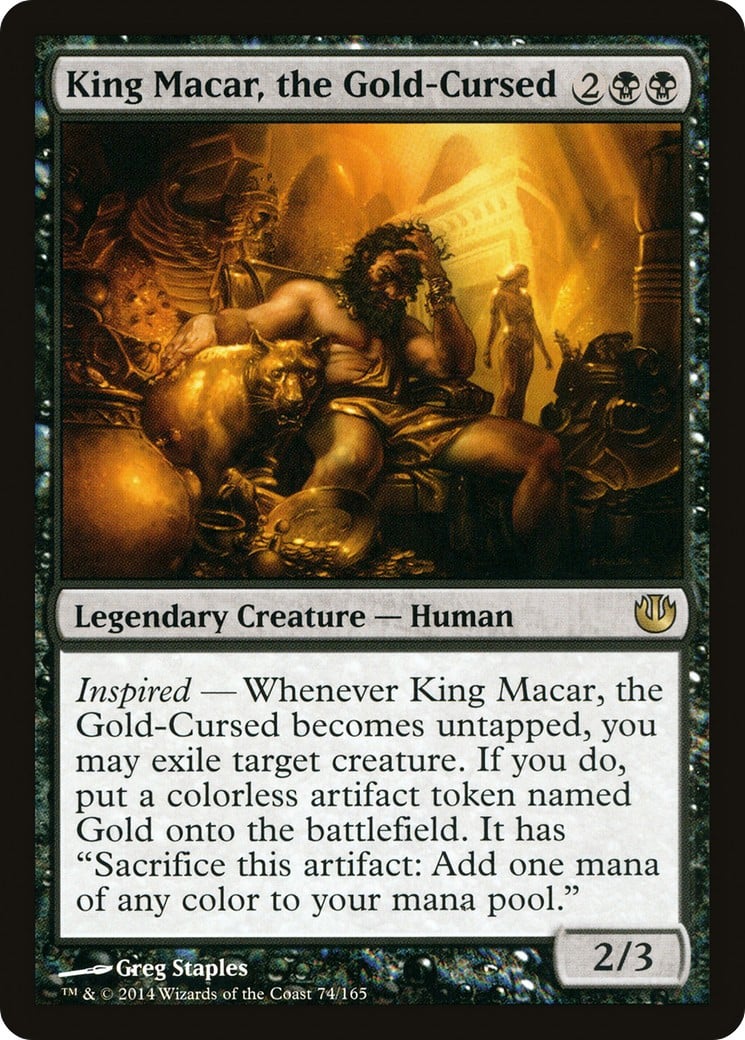 King Macar, the Gold-Cursed - Image 1