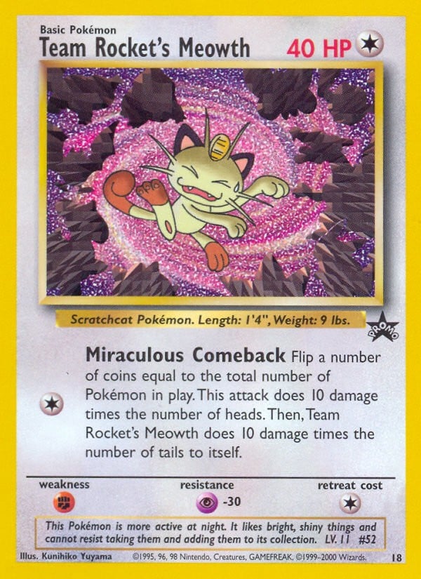 Team Rocket's Meowth - Image 1