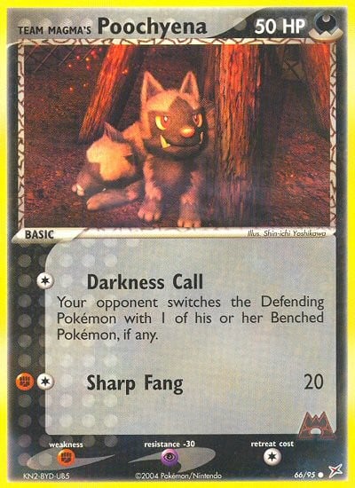Team Magma's Poochyena - Image 1