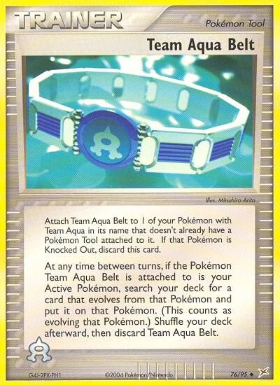 Team Aqua Belt - Image 1
