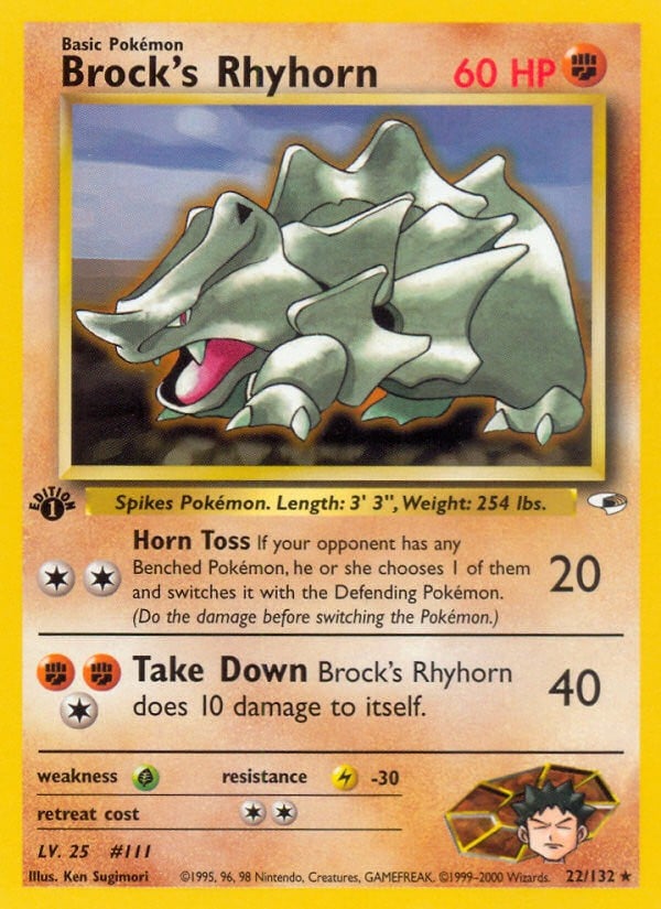 Brock's Rhyhorn - Image 1