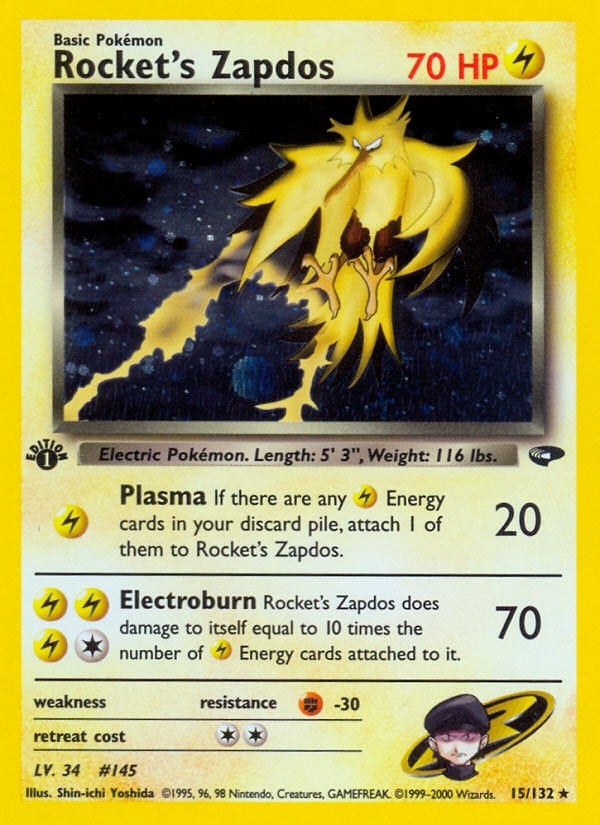 Rocket's Zapdos Rocket's Zapdos - Image 1