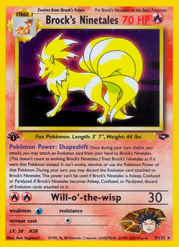 Brock's Ninetales Brock's Ninetales - Image 1