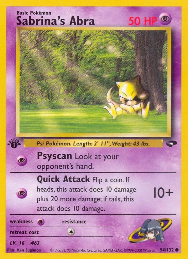 Sabrina's Abra - Image 1