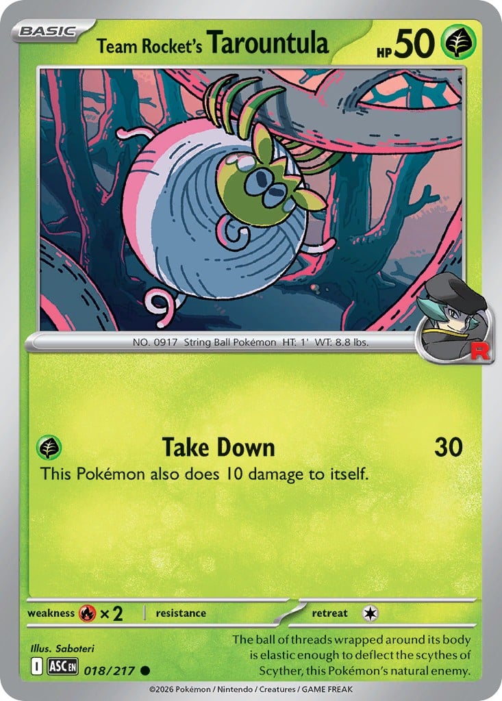 Team Rocket's Tarountula - Image 1