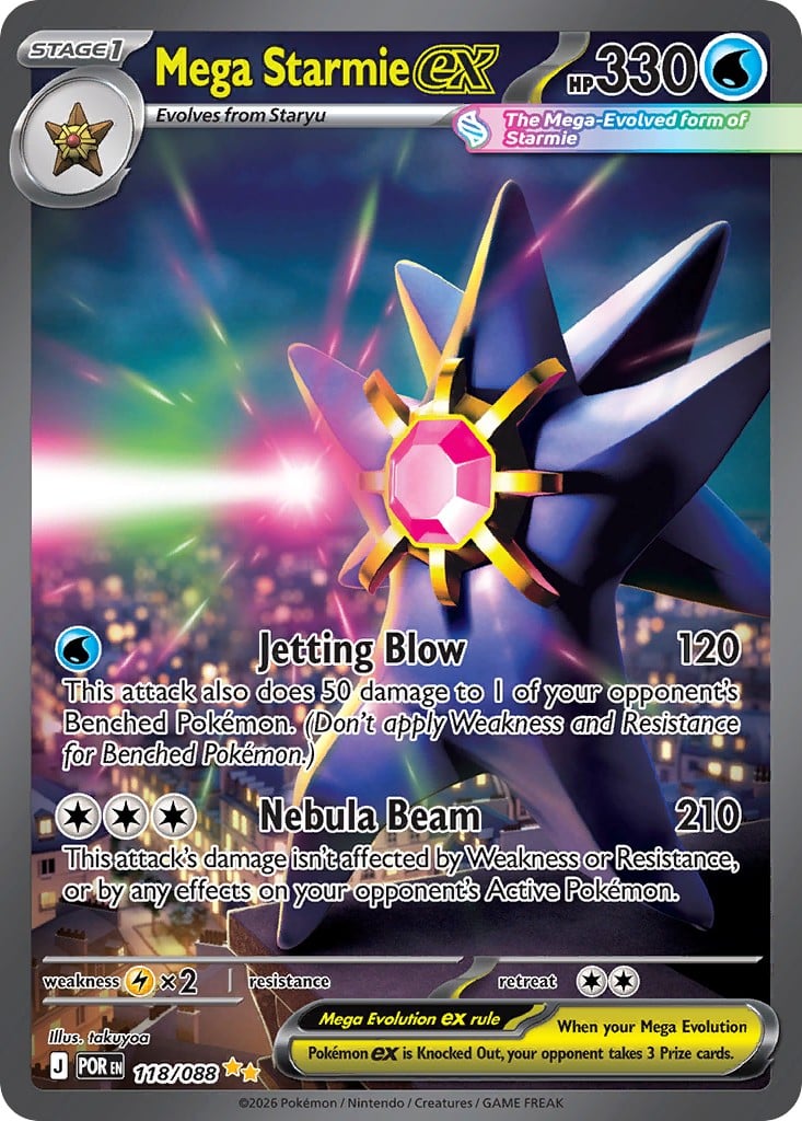 Mega Starmie ex - Image 1