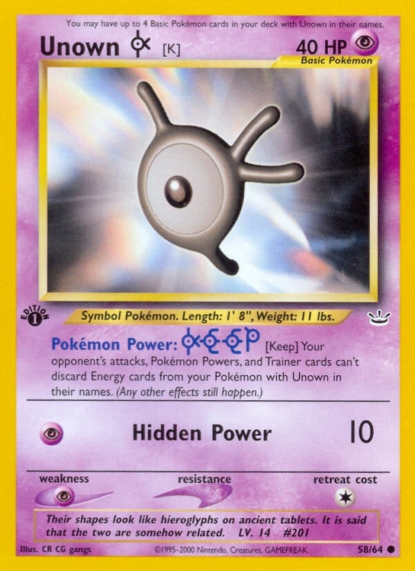 Unown [K] - Image 1