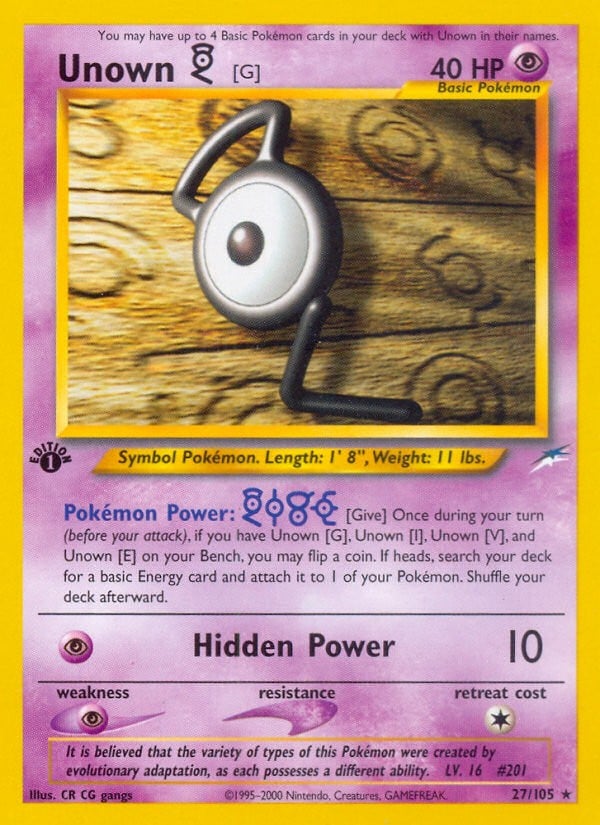 Unown [G] - Image 1