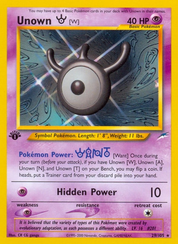 Unown [W] - Image 1