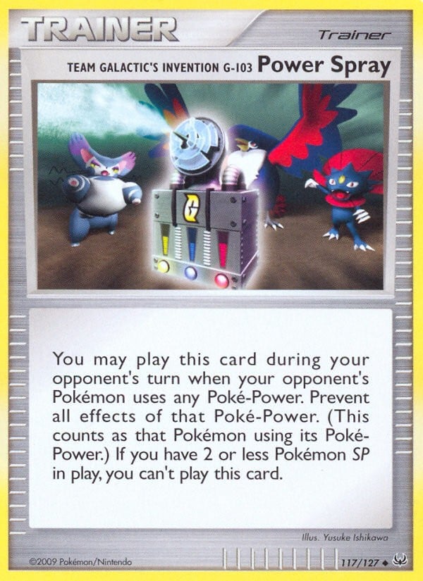 Team Galactic's Invention G-103 Power Spray - Image 1