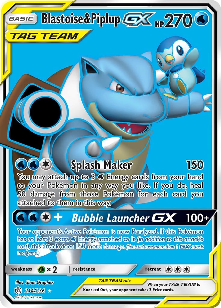 Blastoise & Piplup-GX - Image 1