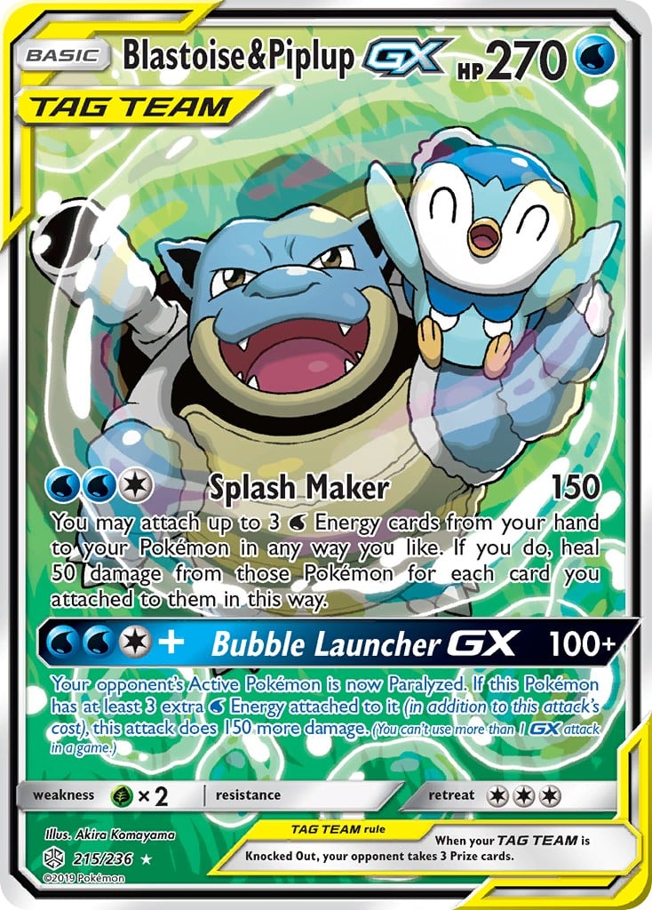 Blastoise & Piplup-GX - Image 1