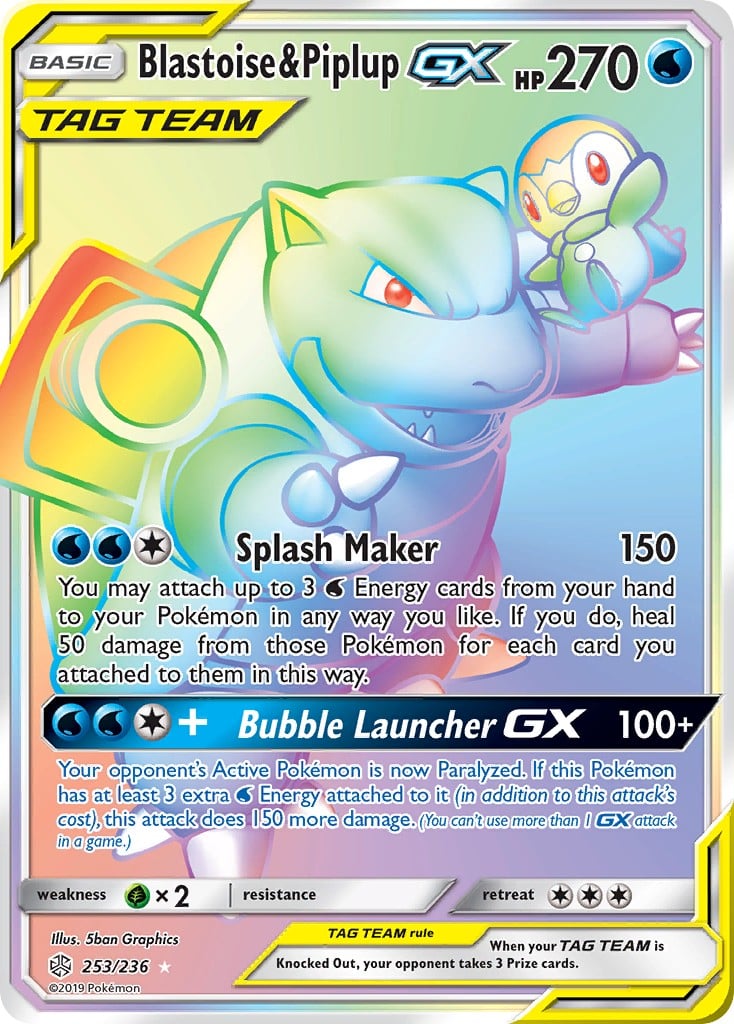 Blastoise & Piplup-GX - Image 1