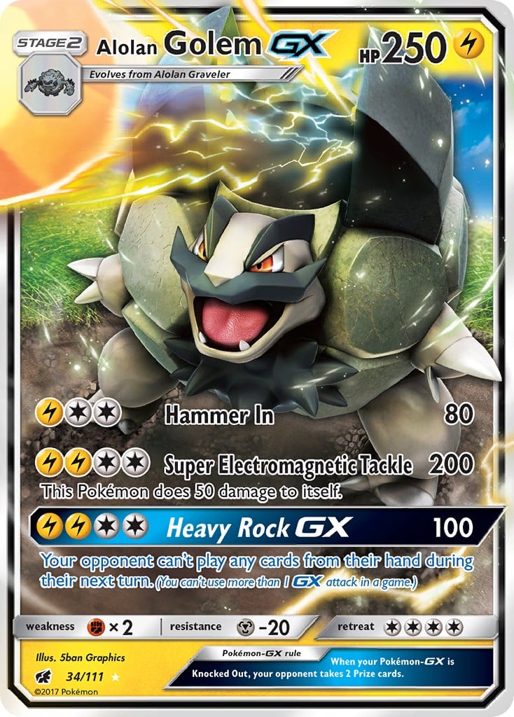 Alolan Golem-GX - Image 1