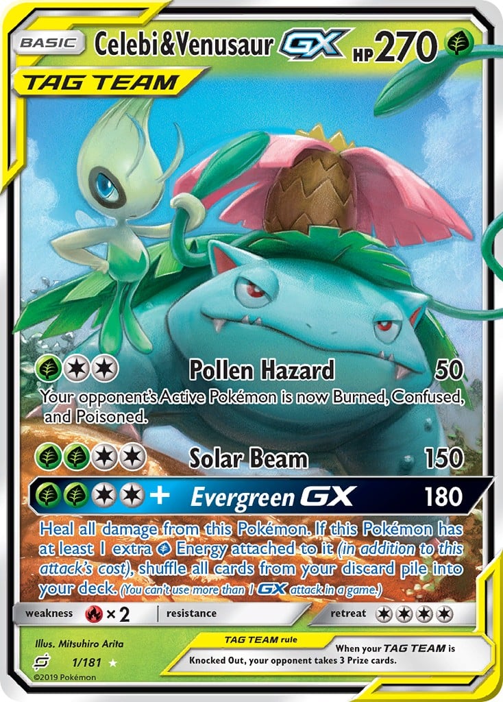 Celebi & Venusaur-GX Celebi & Venusaur-GX - Image 1