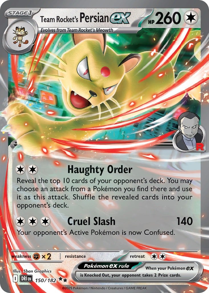 Team Rocket's Persian ex - Image 1