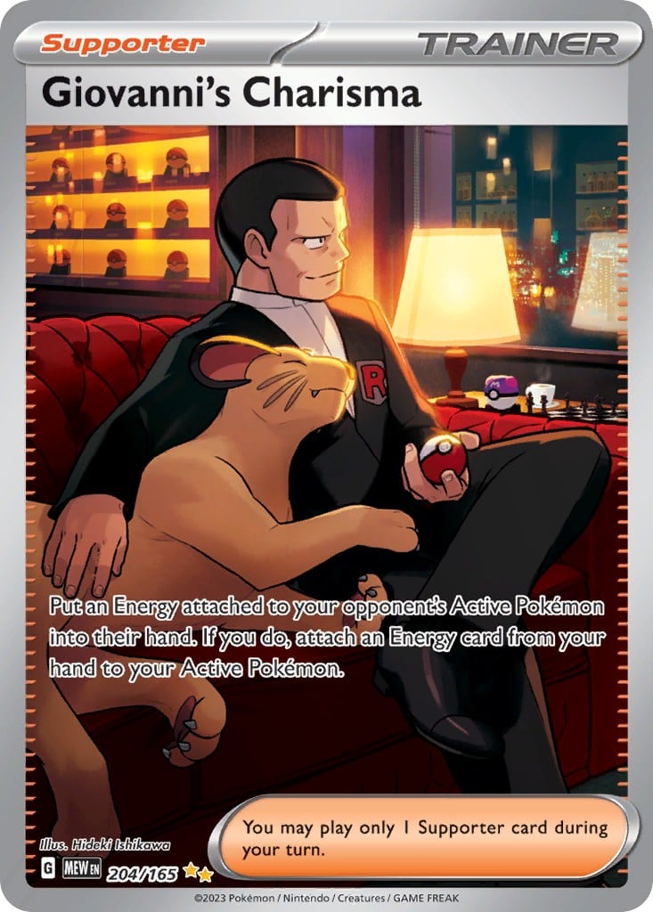 Giovanni's Charisma - Image 1
