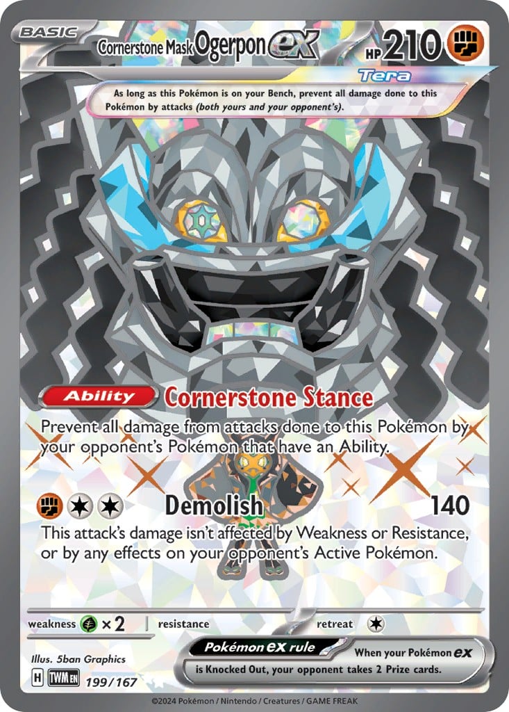 Cornerstone Mask Ogerpon ex - Image 1