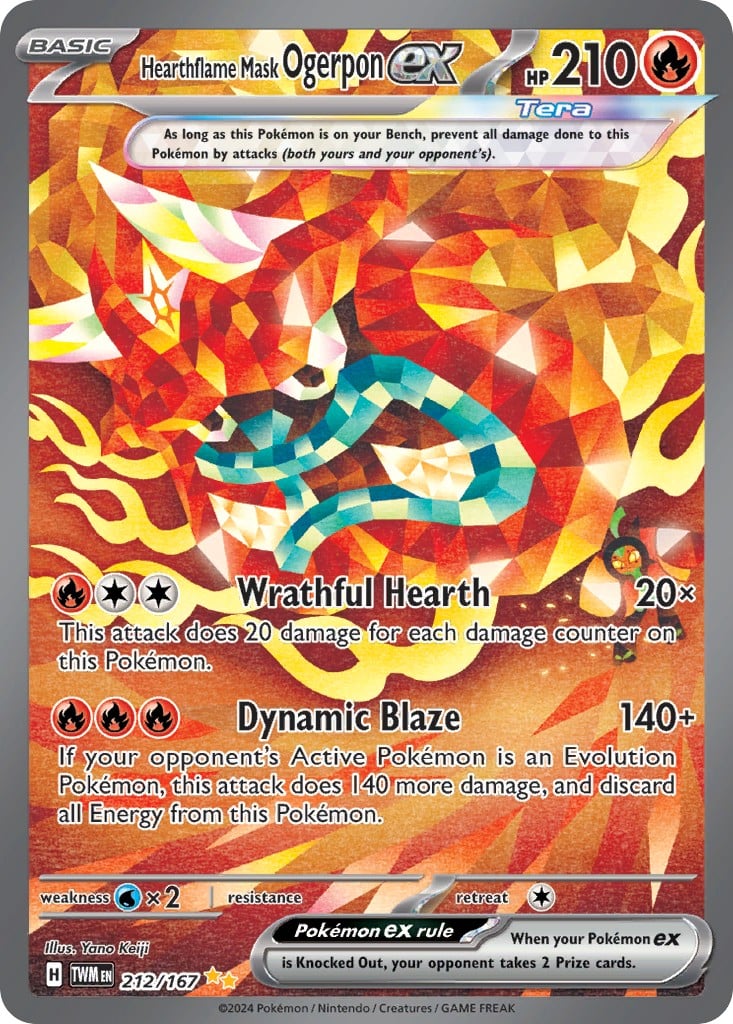 Hearthflame Mask Ogerpon ex - Image 1
