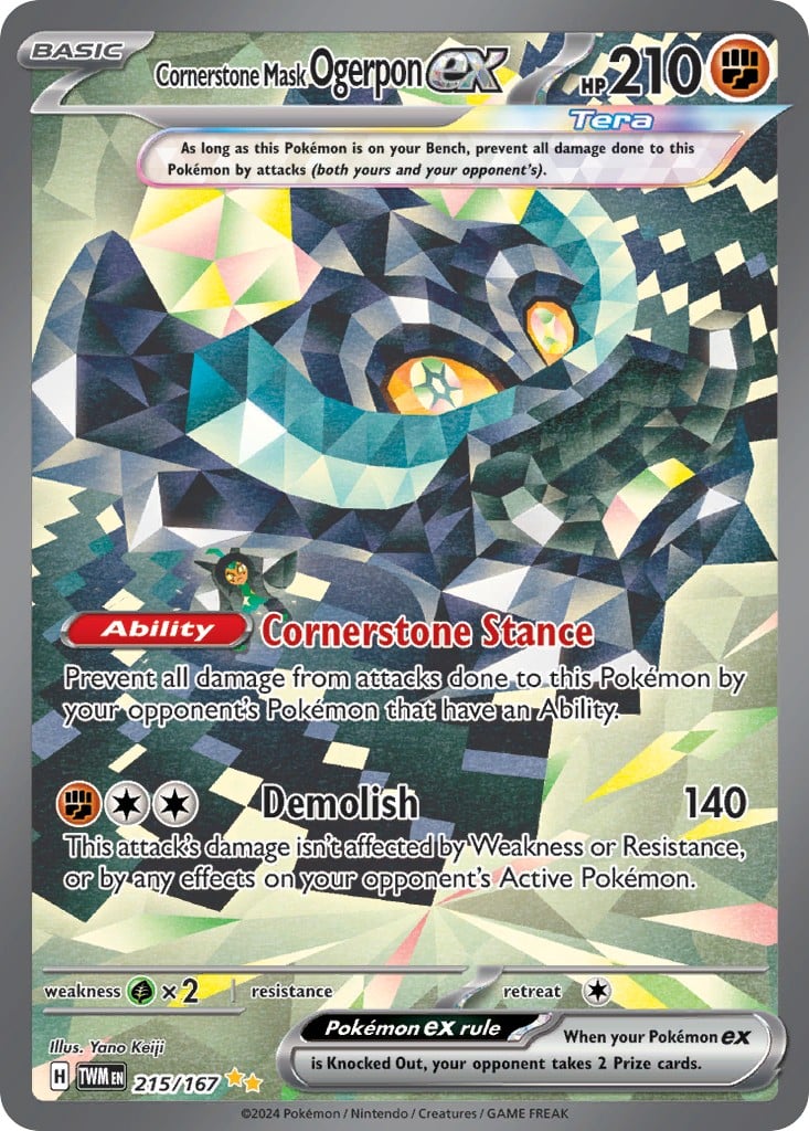 Cornerstone Mask Ogerpon ex - Image 1