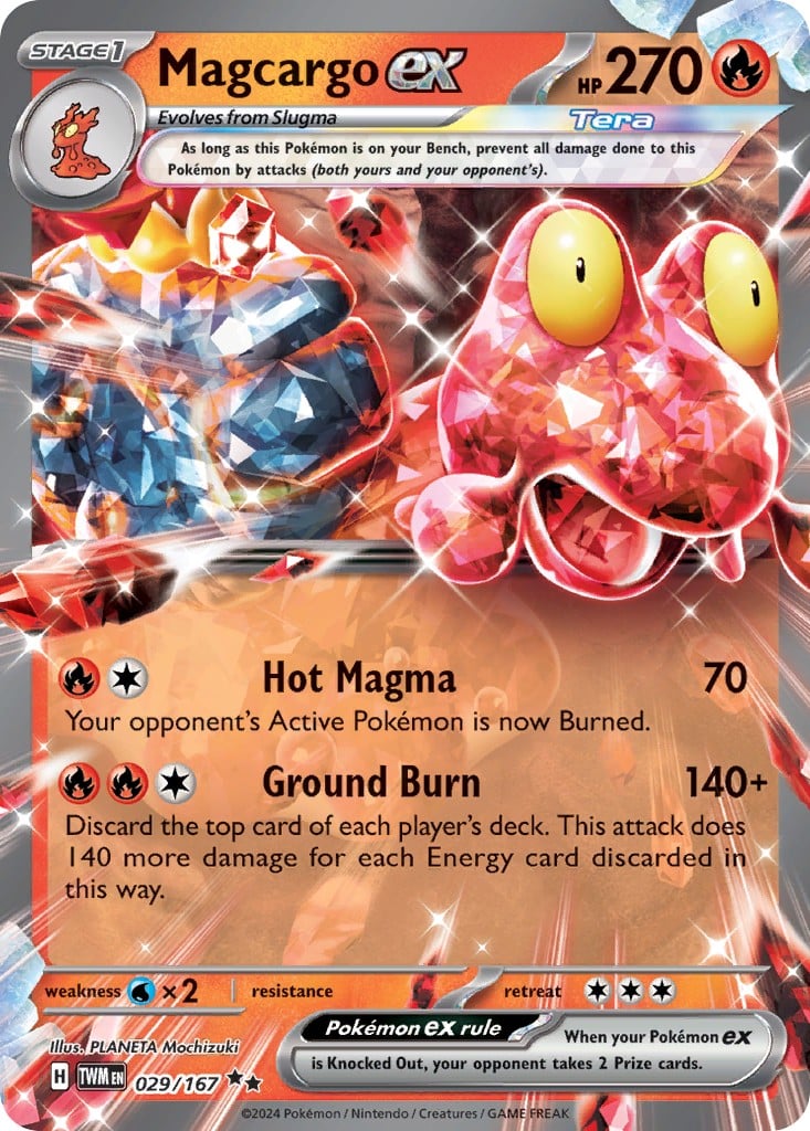 Magcargo ex - Image 1