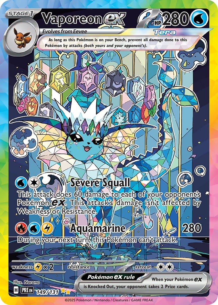 Vaporeon ex - Image 1