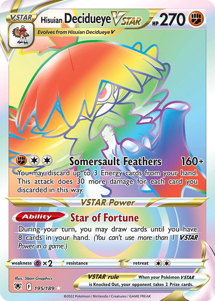 Hisuian Decidueye VSTAR - Image 1