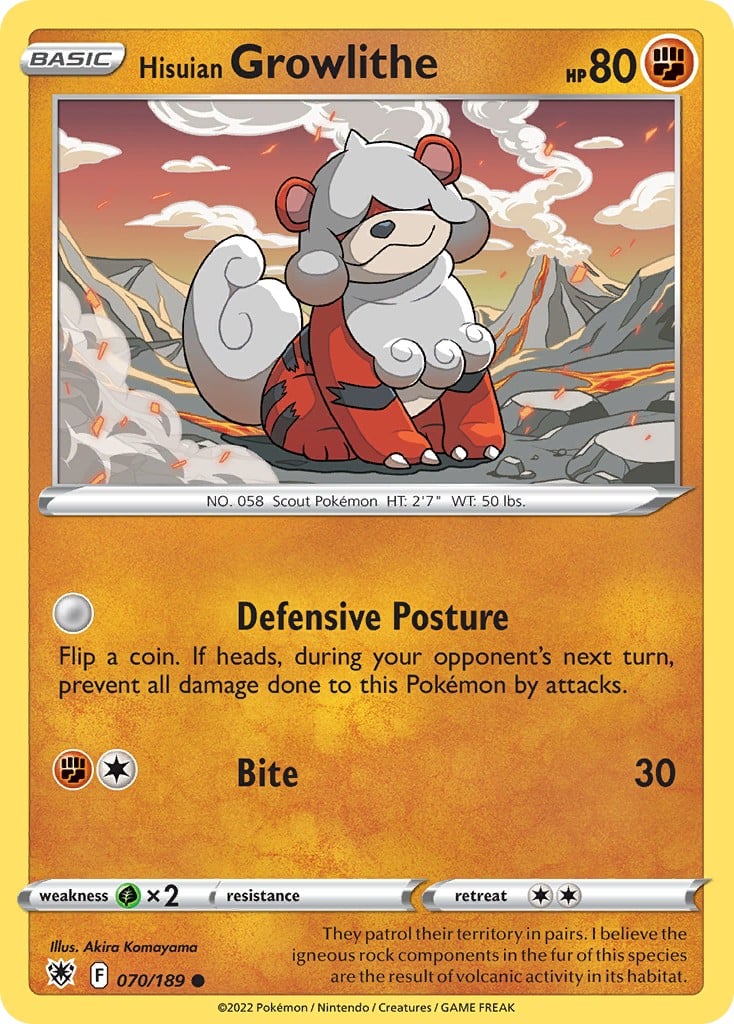 Hisuian Growlithe - Image 1
