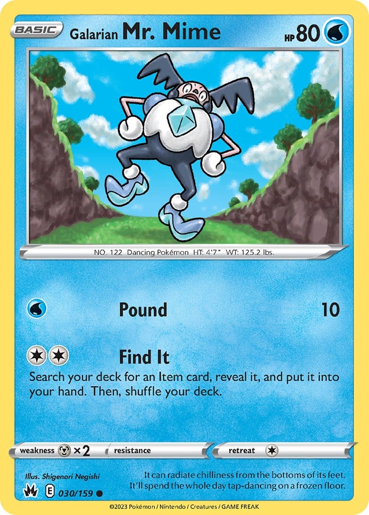 Galarian Mr. Mime - Image 1