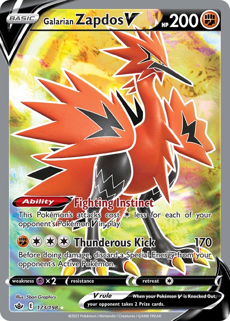 Galarian Zapdos V - Image 1