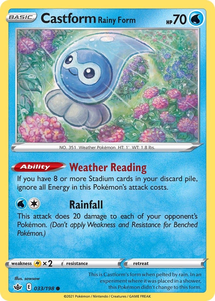 Castform Rainy Form - Image 1
