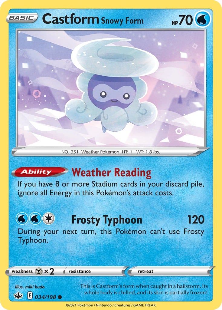 Castform Snowy Form - Image 1