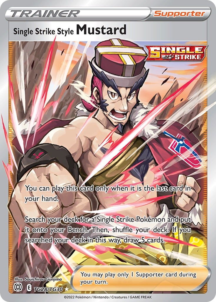 Single Strike Style Mustard - Image 1