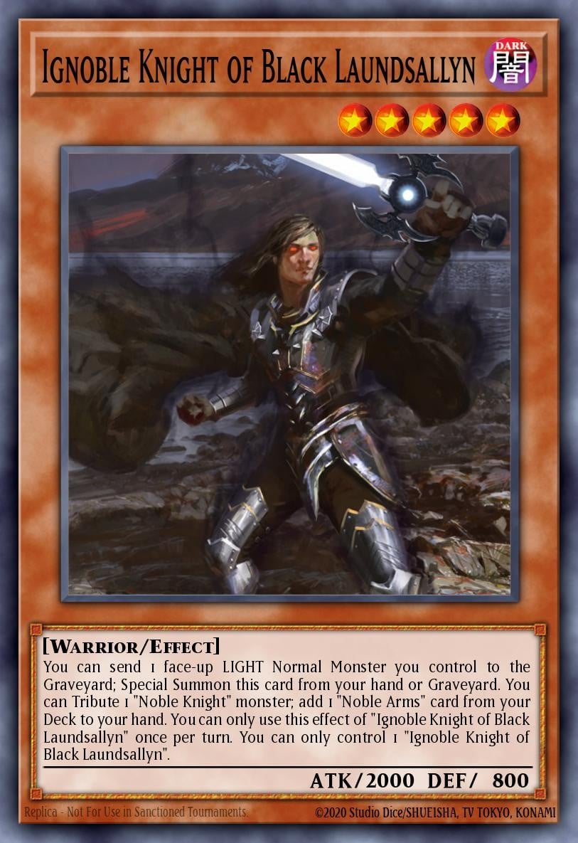 Ignoble Knight of Black Laundsallyn - Image 1