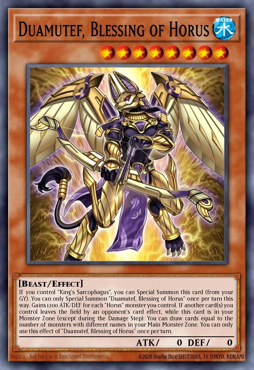 Duamutef, Blessing of Horus - Image 1