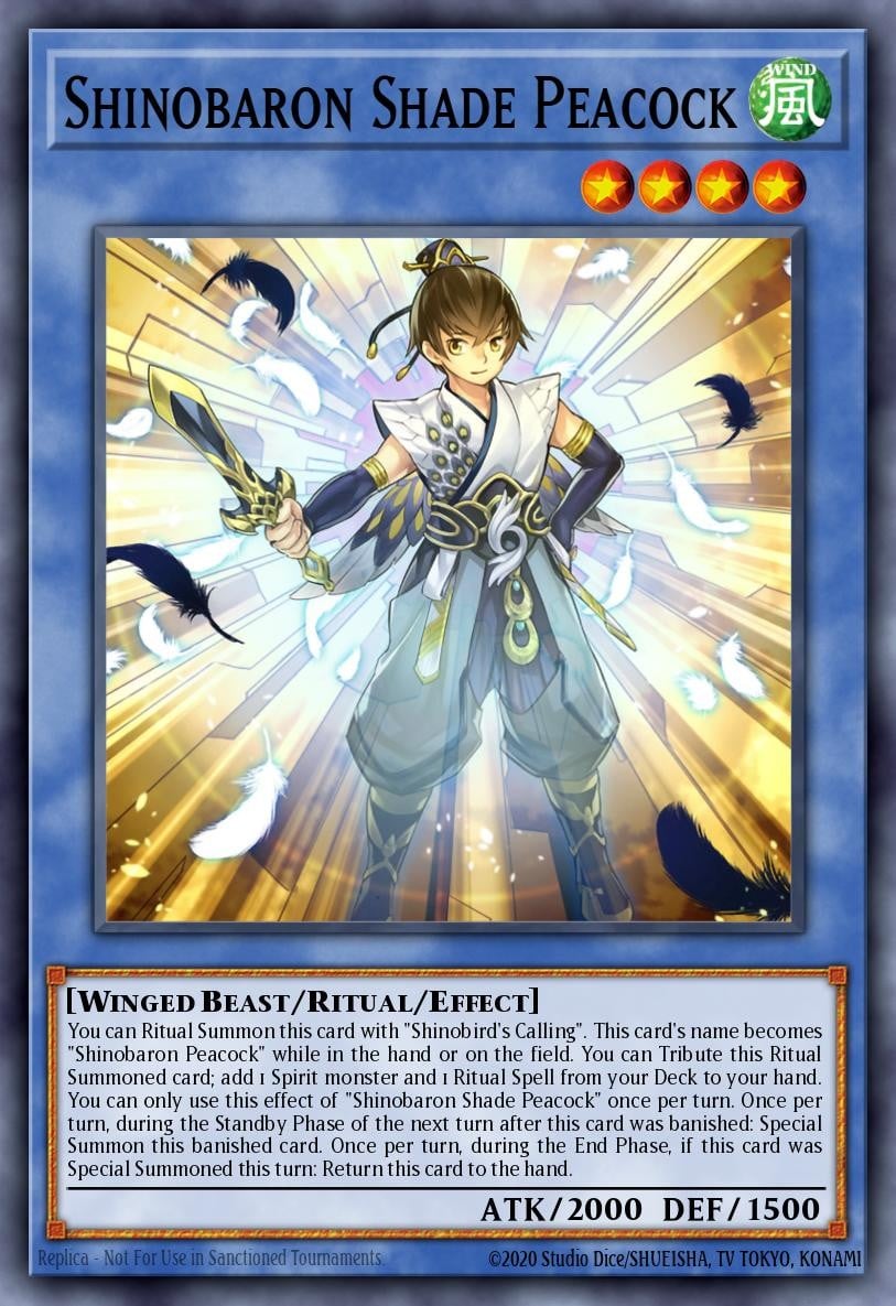Shinobaron Shade Peacock - Image 1