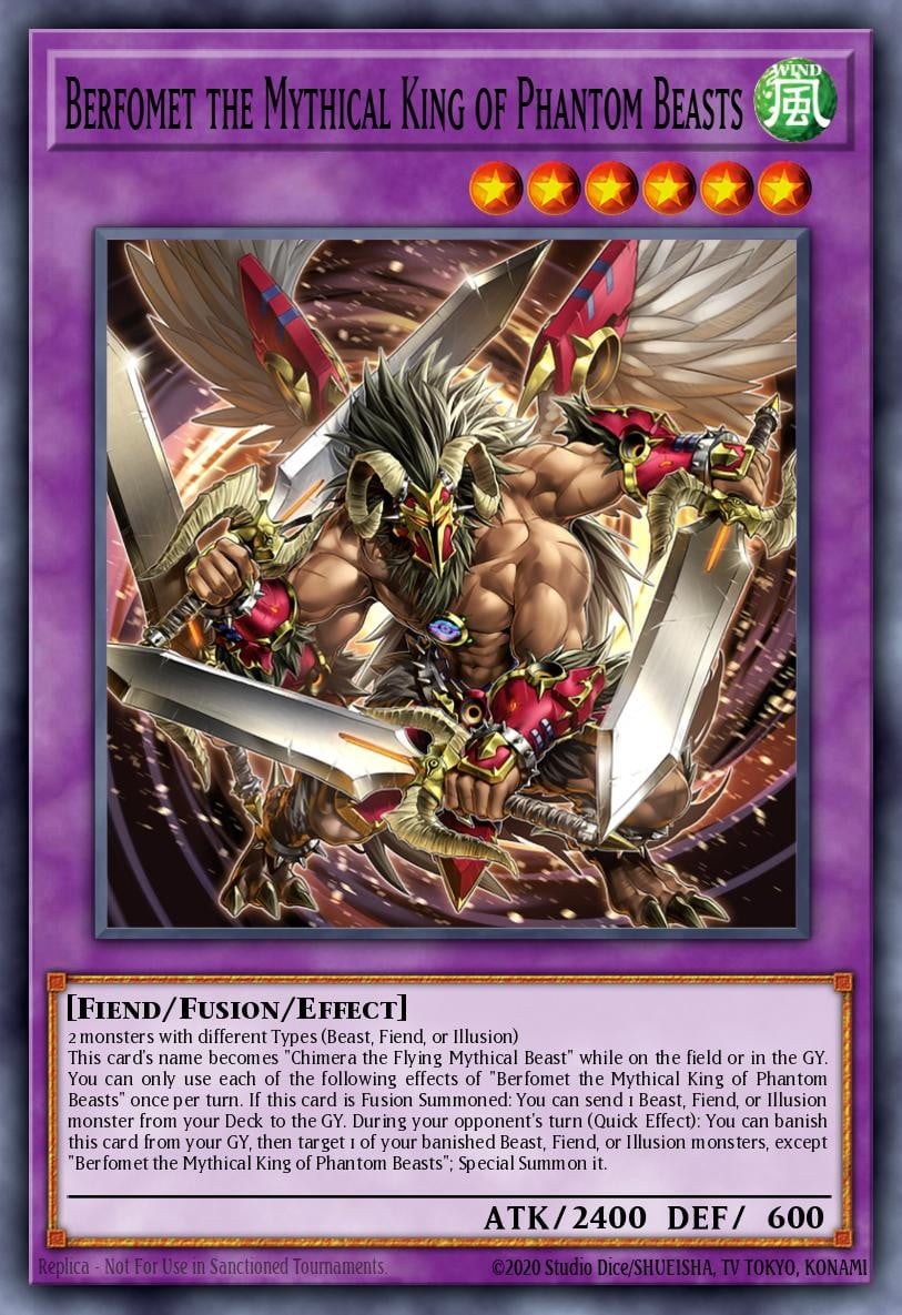 Berfomet the Mythical King of Phantom Beasts - Image 1