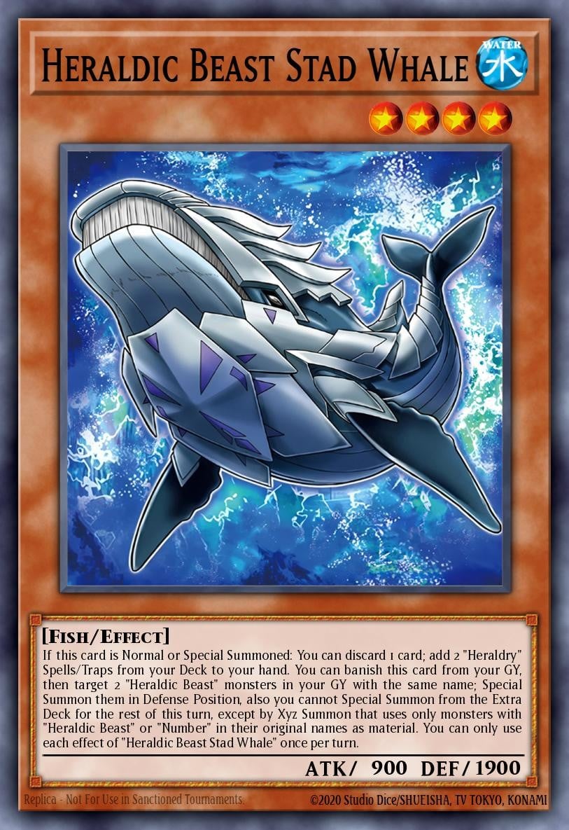 Heraldic Beast Stad Whale - Image 1