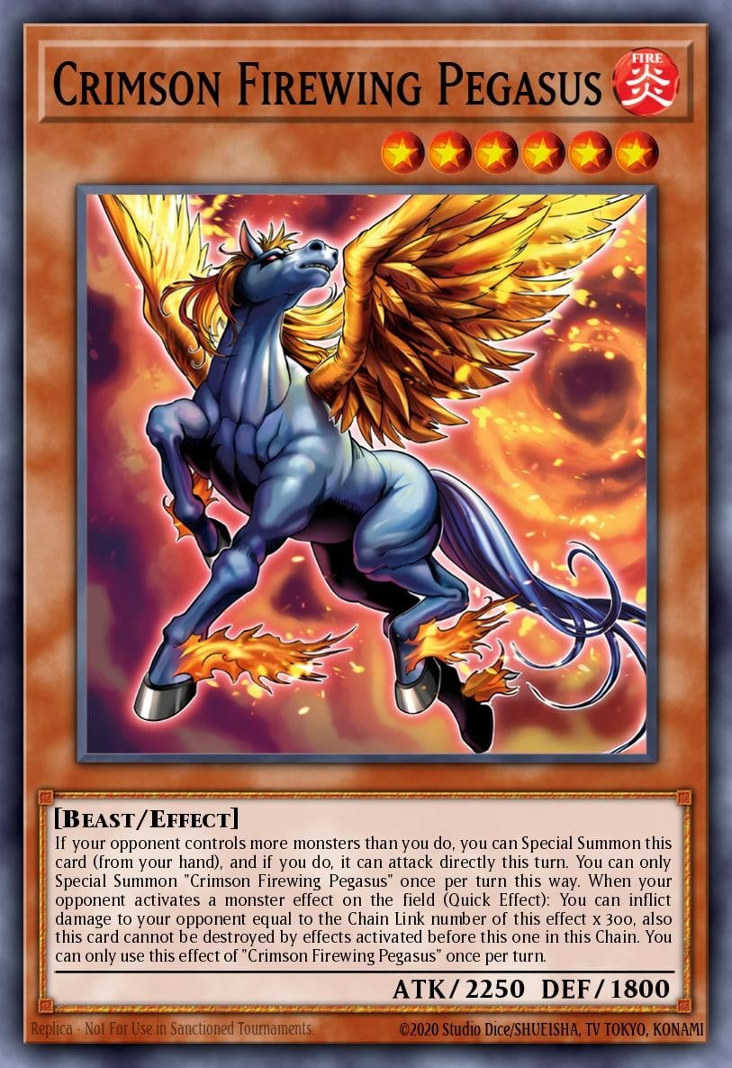 Crimson Firewing Pegasus - Image 1