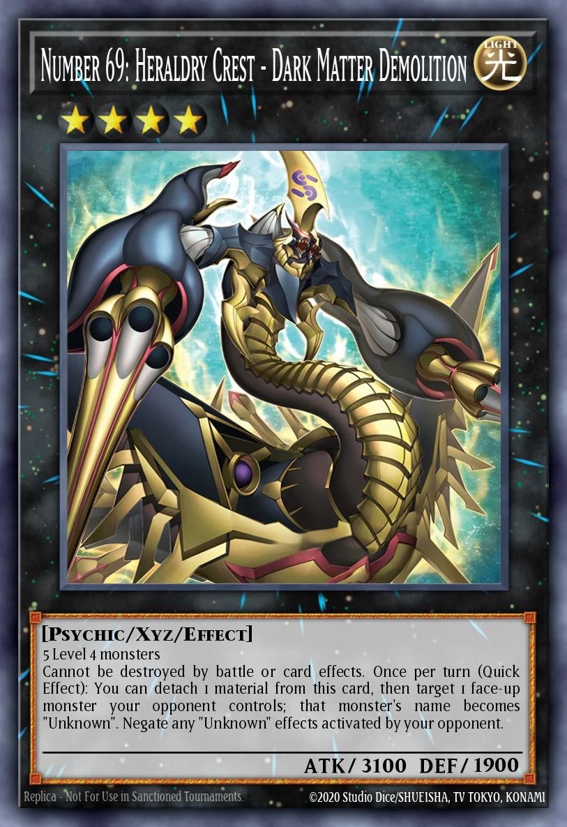 Number 69: Heraldry Crest - Dark Matter Demolition - Image 1