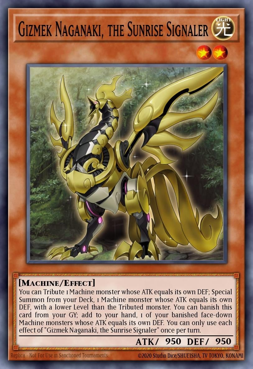 Gizmek Naganaki, the Sunrise Signaler - Image 1