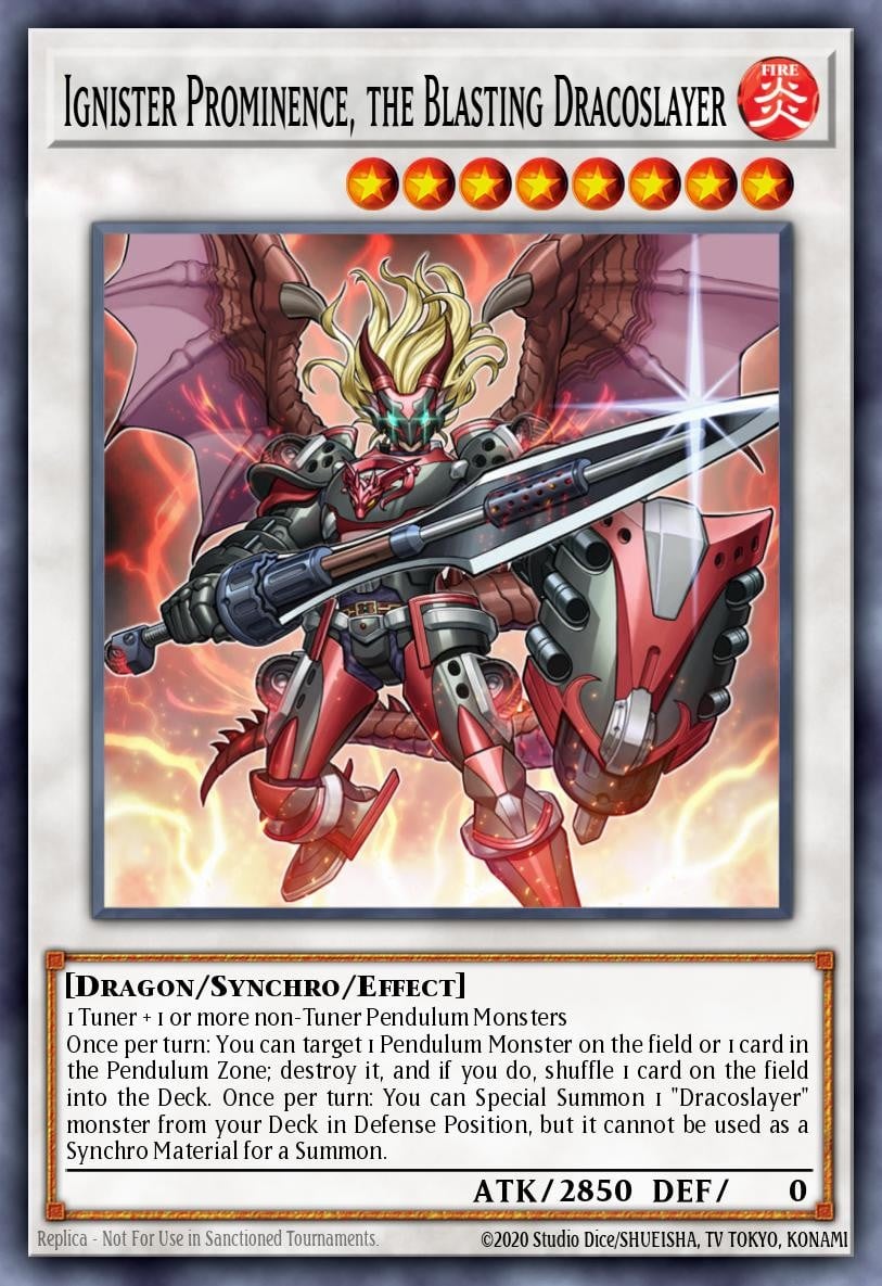 Ignister Prominence, the Blasting Dracoslayer - Image 1