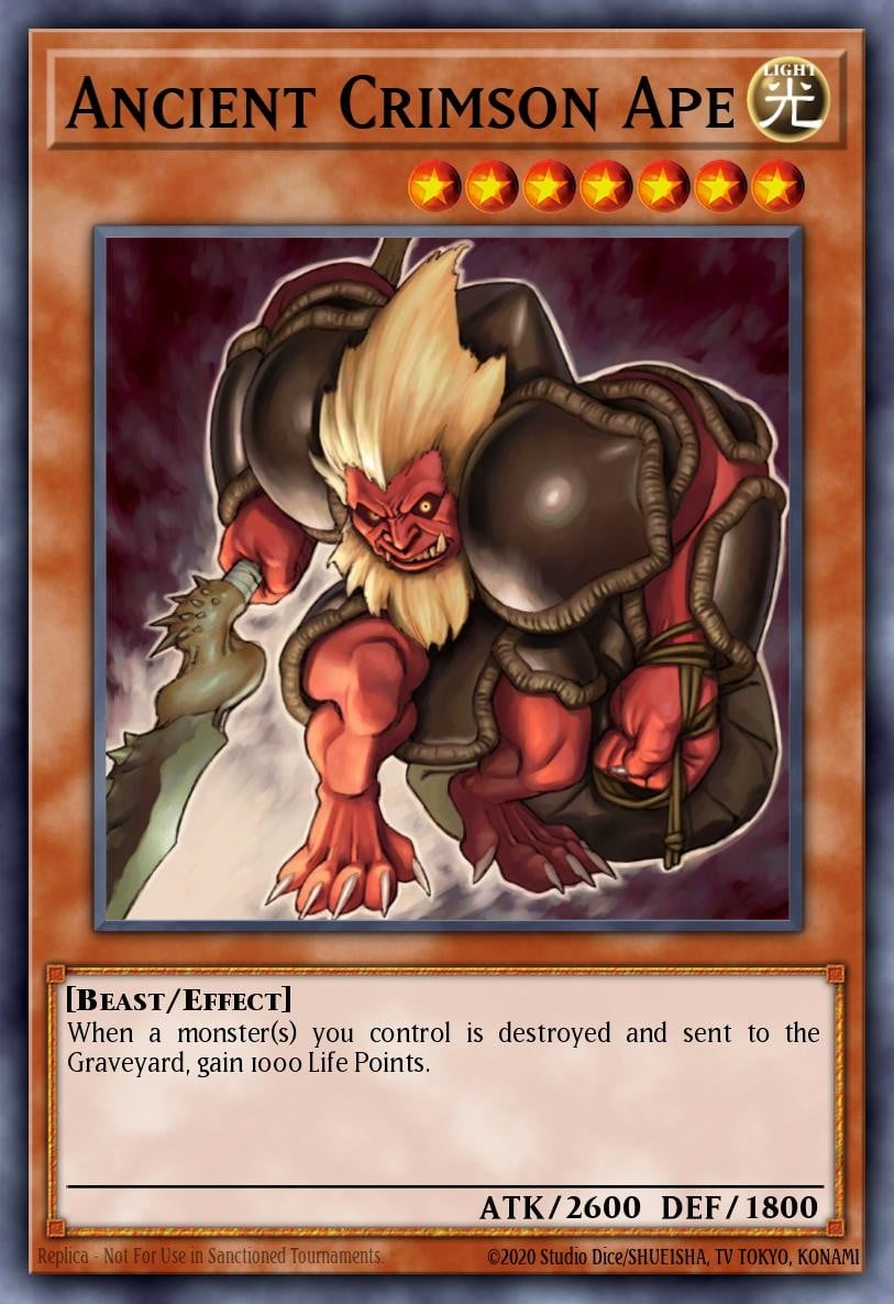 Ancient Crimson Ape - Image 1