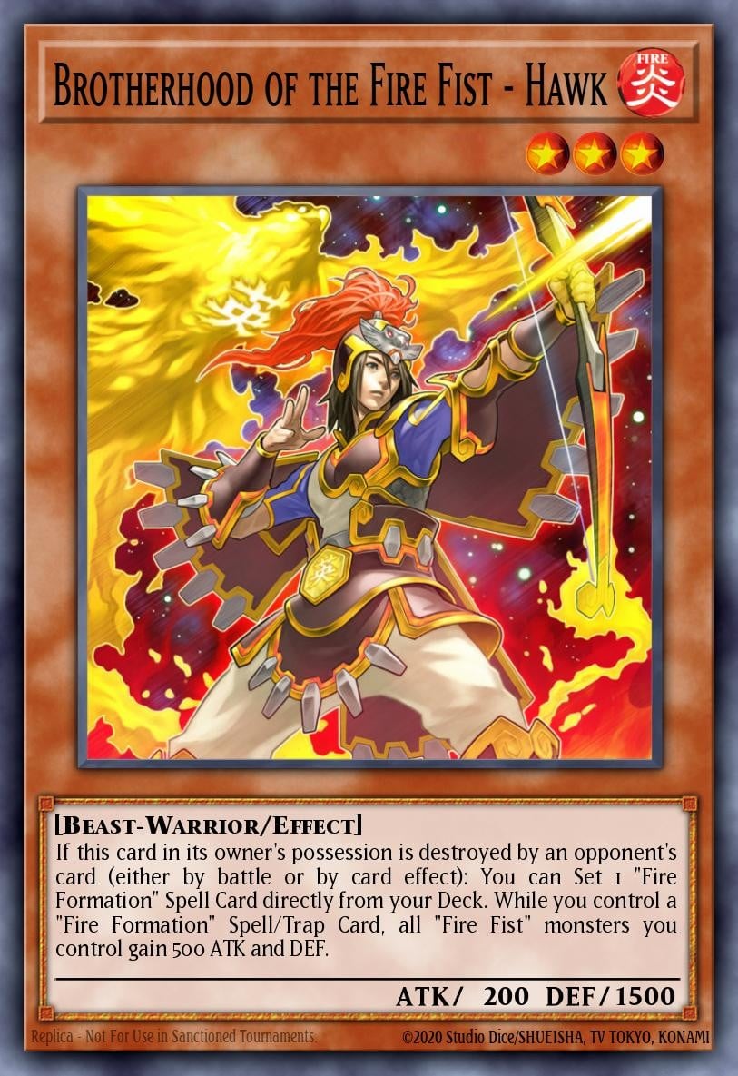 Brotherhood of the Fire Fist - Hawk - Image 1