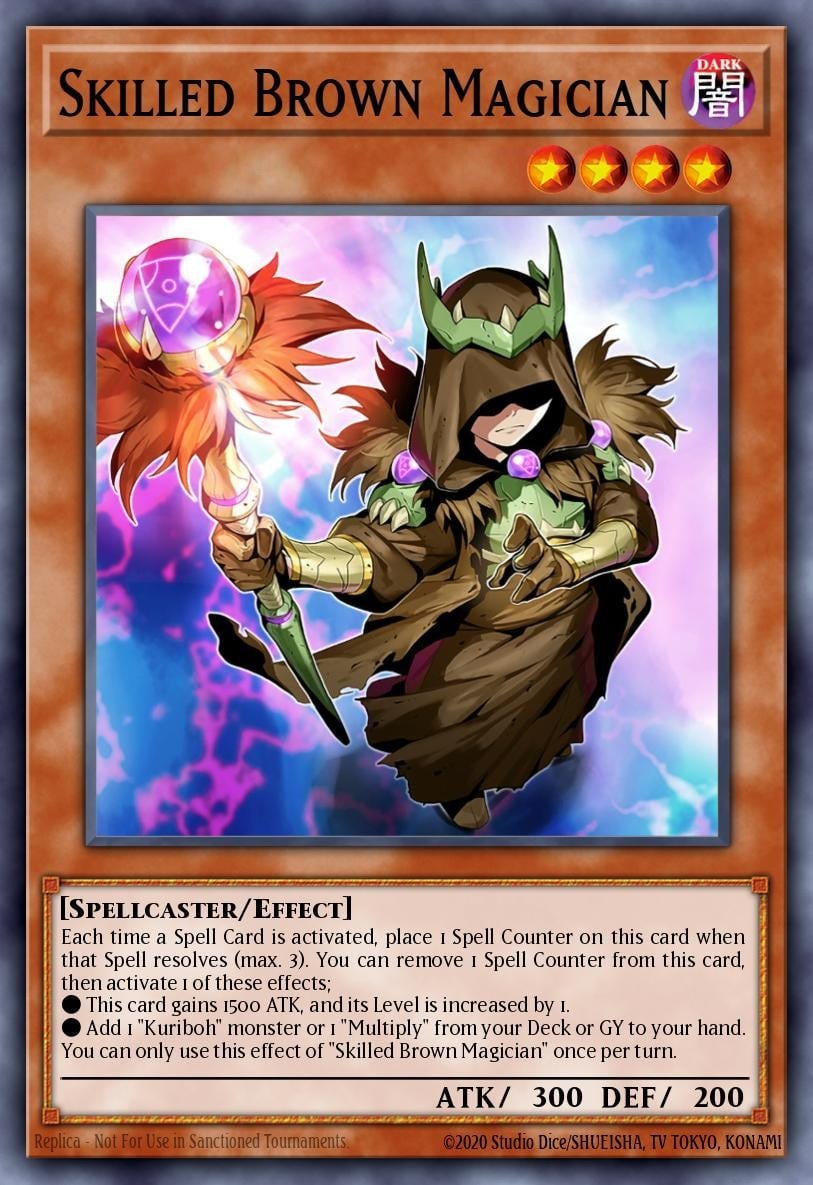 Skilled Brown Magician - Image 1