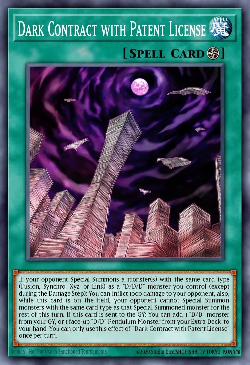 Dark Contract with Patent License - Image 1