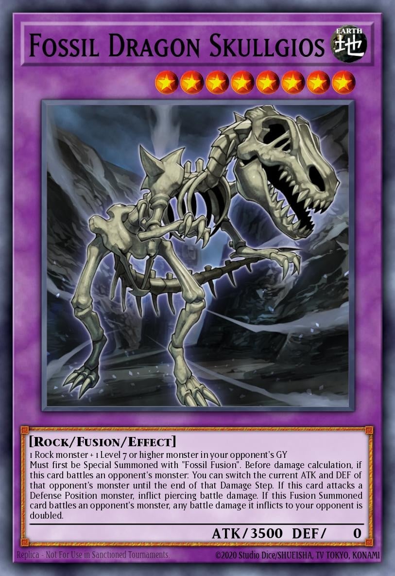 Fossil Dragon Skullgios - Image 1