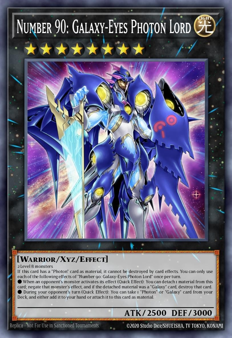 Number 90: Galaxy-Eyes Photon Lord - Image 1