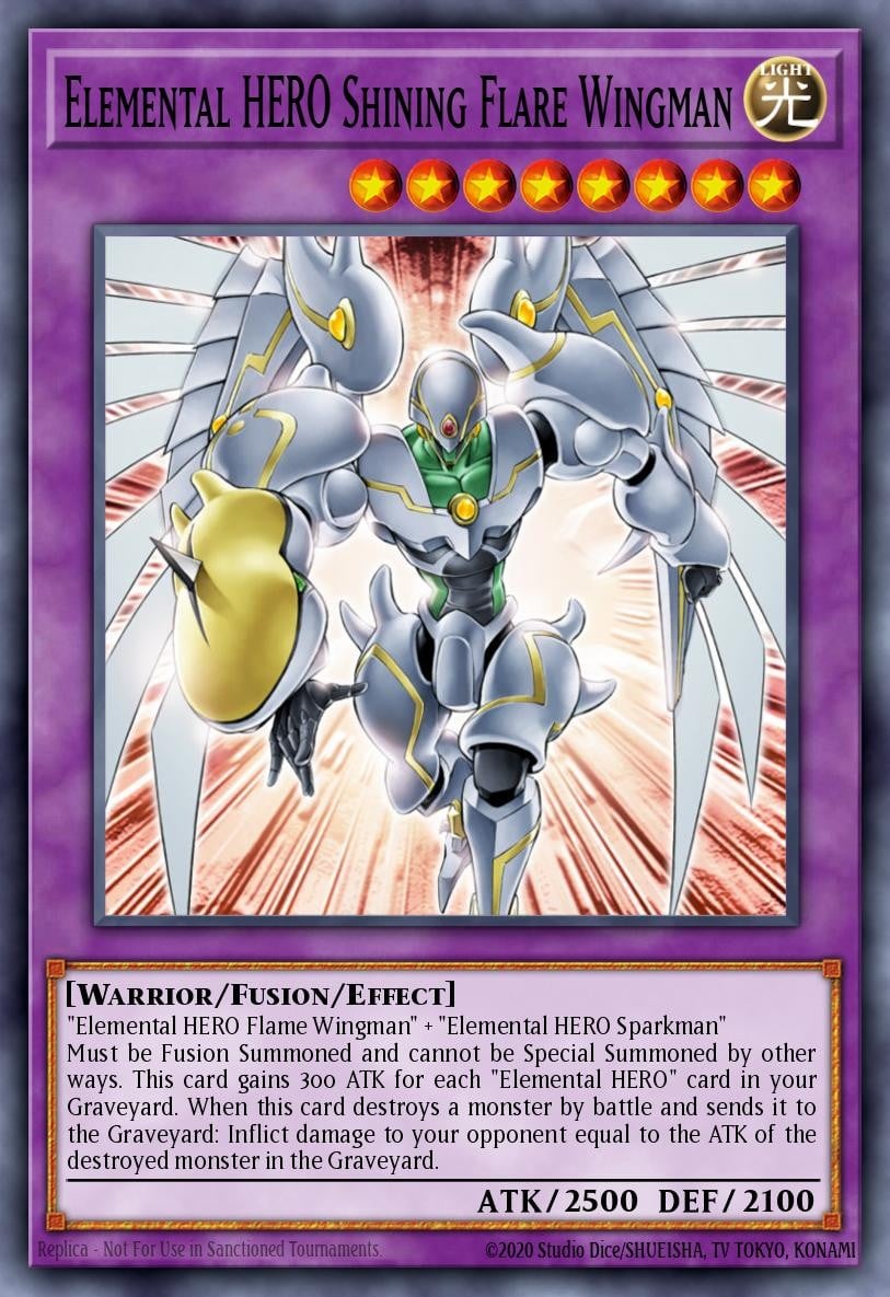 Elemental HERO Shining Flare Wingman - Image 1